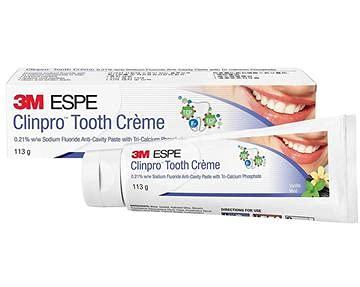 Generic 3M Clinpro Tooth Creme NaF Anticavity Toothpaste 113g (Vanilla + Mint) dental products teeth whitening