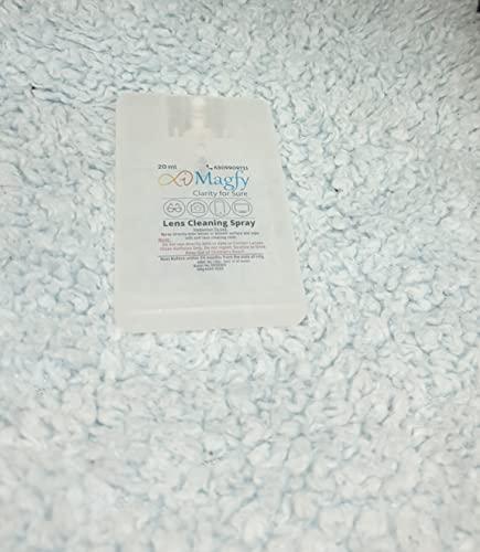 iMagfy iMagfy Pocket Lens Cleaner Spray Kit Eyeglass| India Made | Safe for All Lenses,Camera, Mobile, Laptop and Displays/Screens | 20ml of 3 pack with Fabric soft Cloth with Free ScrewDriver