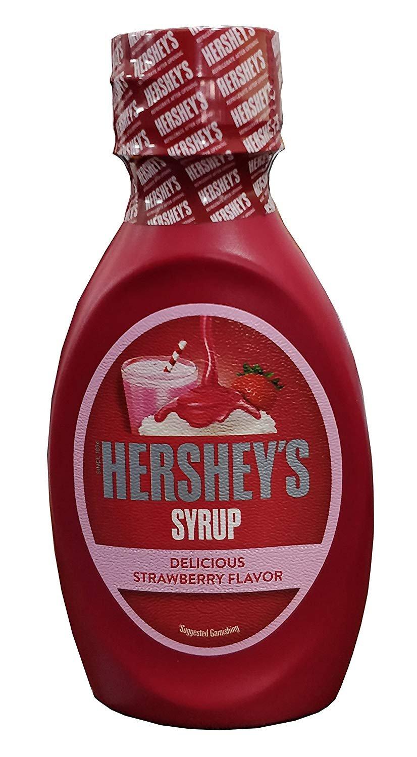 HERSHEY'S HERSHEY\'S Liquid Syrup-Strawberry Flavor, 200G-(Pack Of 6)