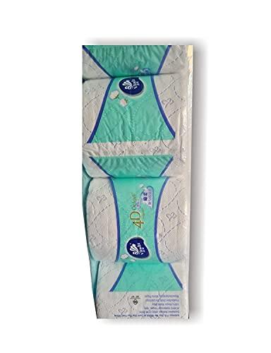 Vinda Vinda 4D Emboss Supreme and Ultra Soft - 4 ply Bathroom / Toilet Tissue 10 Rolls - 220 pulls per roll - Total 2220 pulls