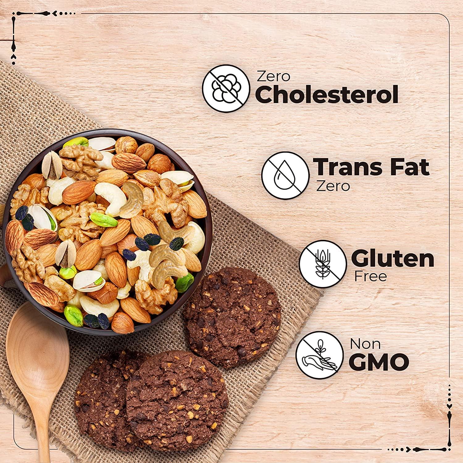 ENGLISH NUTS-THE DRY FRUITS HOUSE ENGLISH NUTS-THE DRY FRUITS HOUSE Mixed Dry Fruit, Nuts, Seeds, Berries - 1Kg Trial Mix| 10+ Varieties Like Almonds, Walnuts, Cranberry, Flax Seed & Many More.