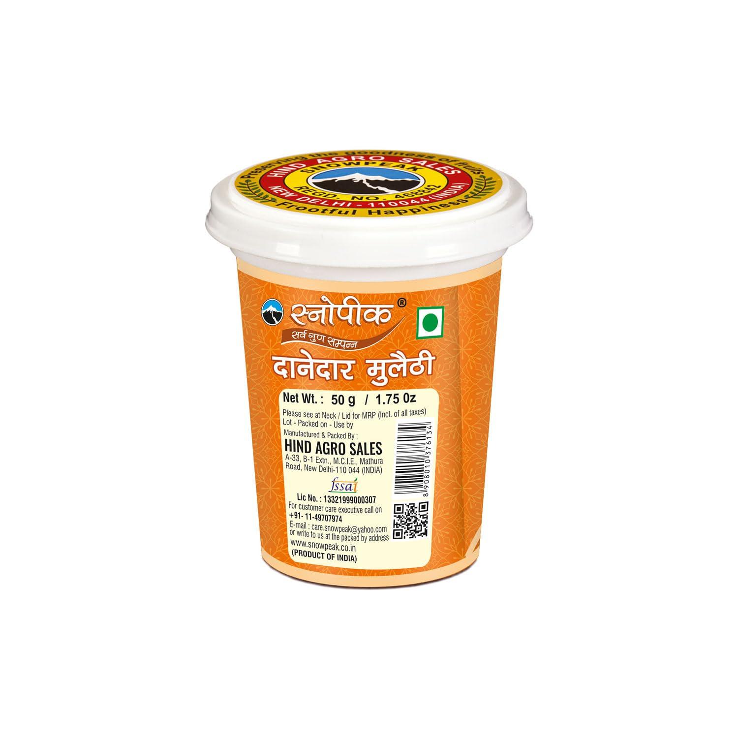 Snowpeak Snowpeak Combo Pack of Liquorice (Mulethi) Granules (50g) and Ceylon Cinnamon (Dalchini - 40g), 100% Naturally Sourced, Boosts Immune System