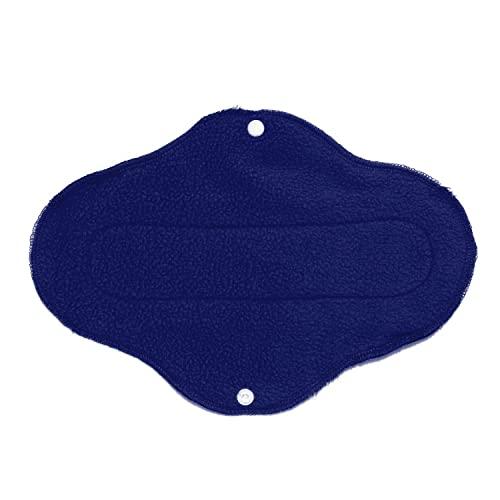 Sizi Sizi Reusable Cloth Period Pads Washable Napkin for Heavy Flow Leakproof Overnight Protects,Large Sanitary Pads Set with Wings for Women,Washable Overnight Cloth Panty Liners Period Pads. (Pack of 2)