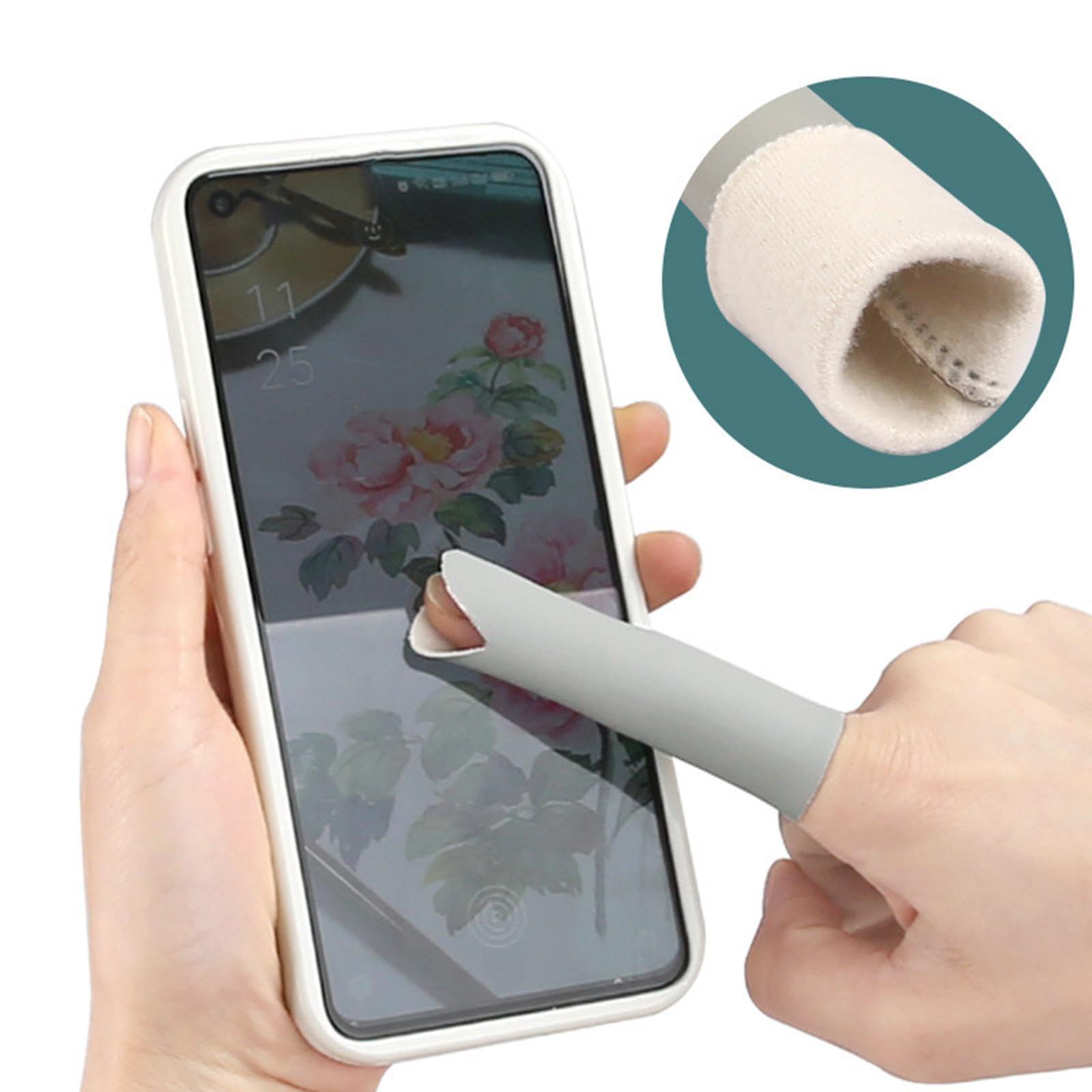 MERISHOPP MERISHOPP Finger Sleeve Protector Support Finger Splints for Biking Badminton Exercise Black |Health & Beauty | Medical, Mobility & Disability | Orthopedics & Supports | Orthotics, Braces & Sleeves