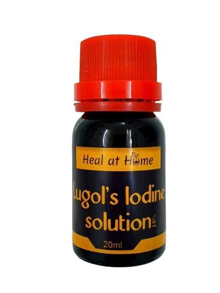 Generic HEAL AT HOME Lugols Iodine Solution 15% (Pack of 3)