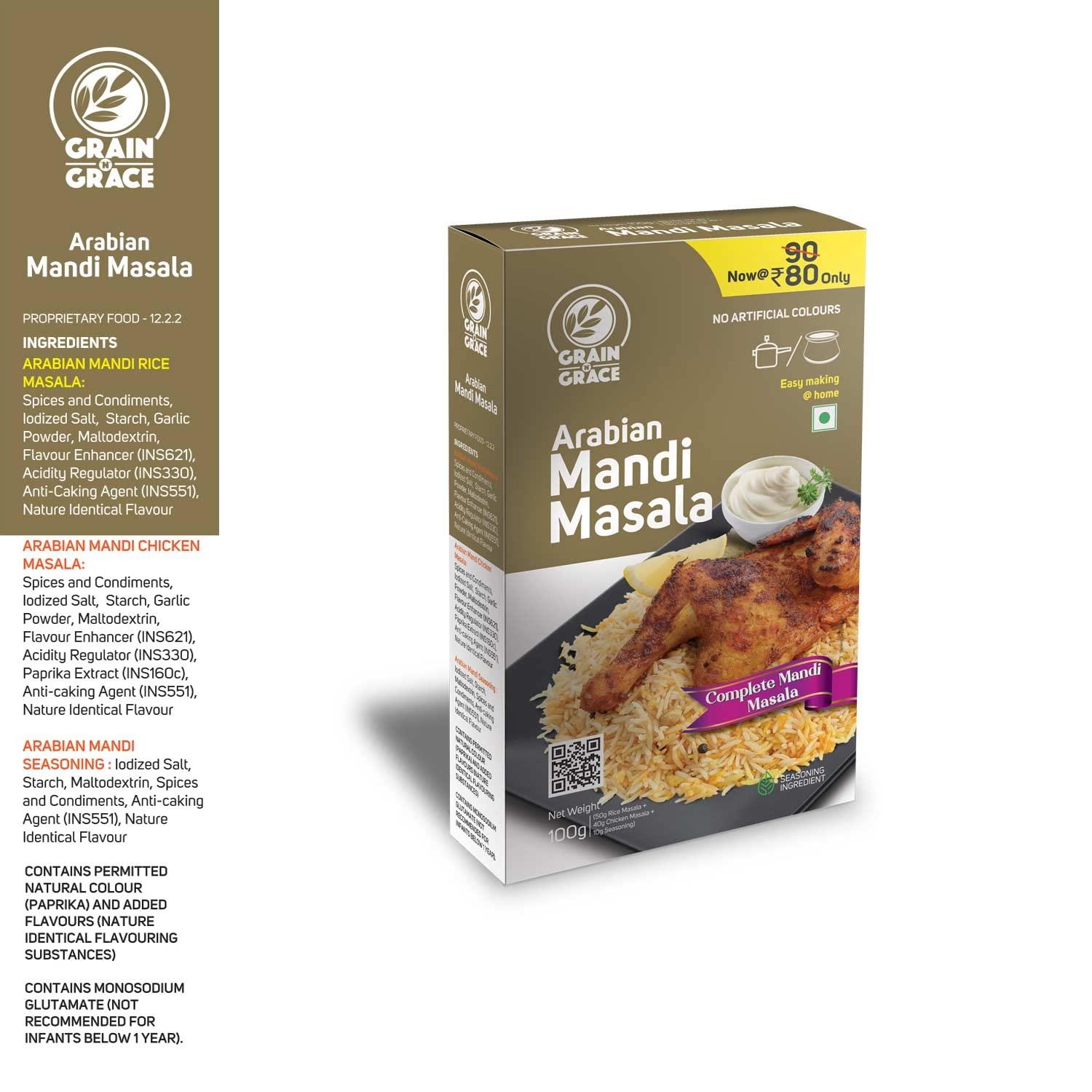 Grain N Grace Grain n Grace Arabian Mandi Masala (100g)