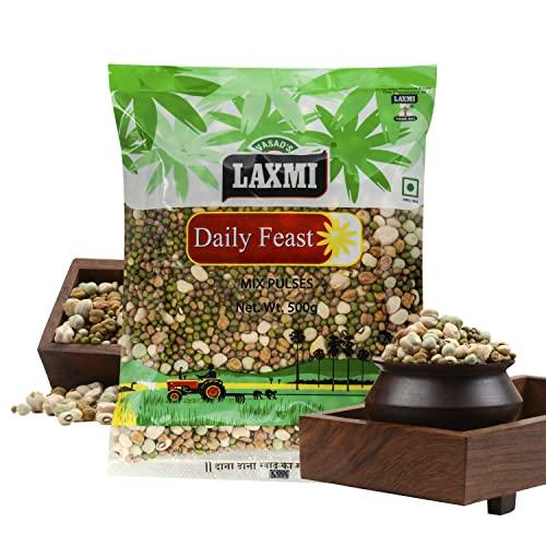Laxmi Daily Feast Laxmi Daily Feast Mix Whole Pulses 500 gm | Mix Whole Kathol | Mix Sprouts