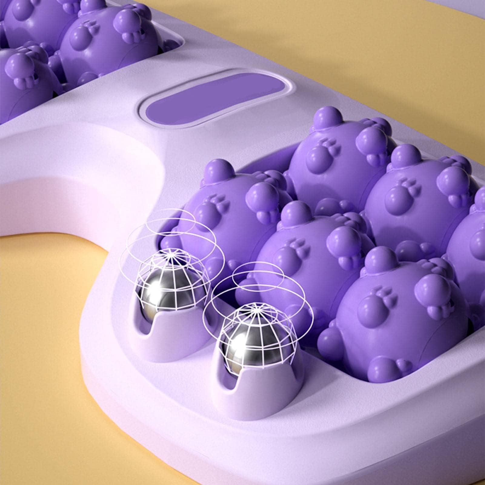 Ubervia Ubervia Foot Massager Roller | Dual Foot Massage Tool - Home Health Supplies for Feet, Leg Muscles, Deep Relaxation Gifts For Women