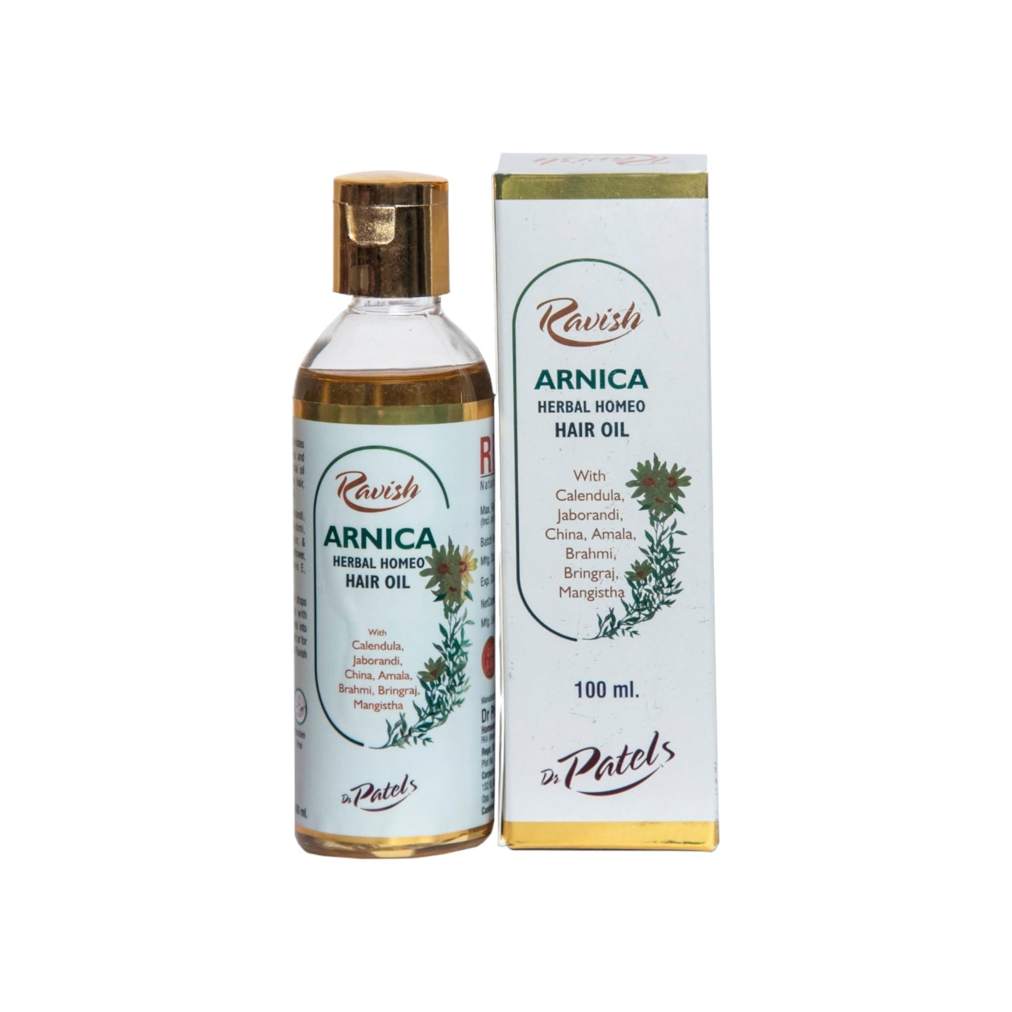 DR PATELS HOMEOPATHIC MEDICINES Dr Patel\'s Hair Grow Tablets + Arnica Plus Shampoo + DP Herbal Homeo Hair Oil Combo | Reduces Hair Fall, Repairs Split Ends & Thinning | for Dry, Rough & Frizzy Hair (Pack of 4)