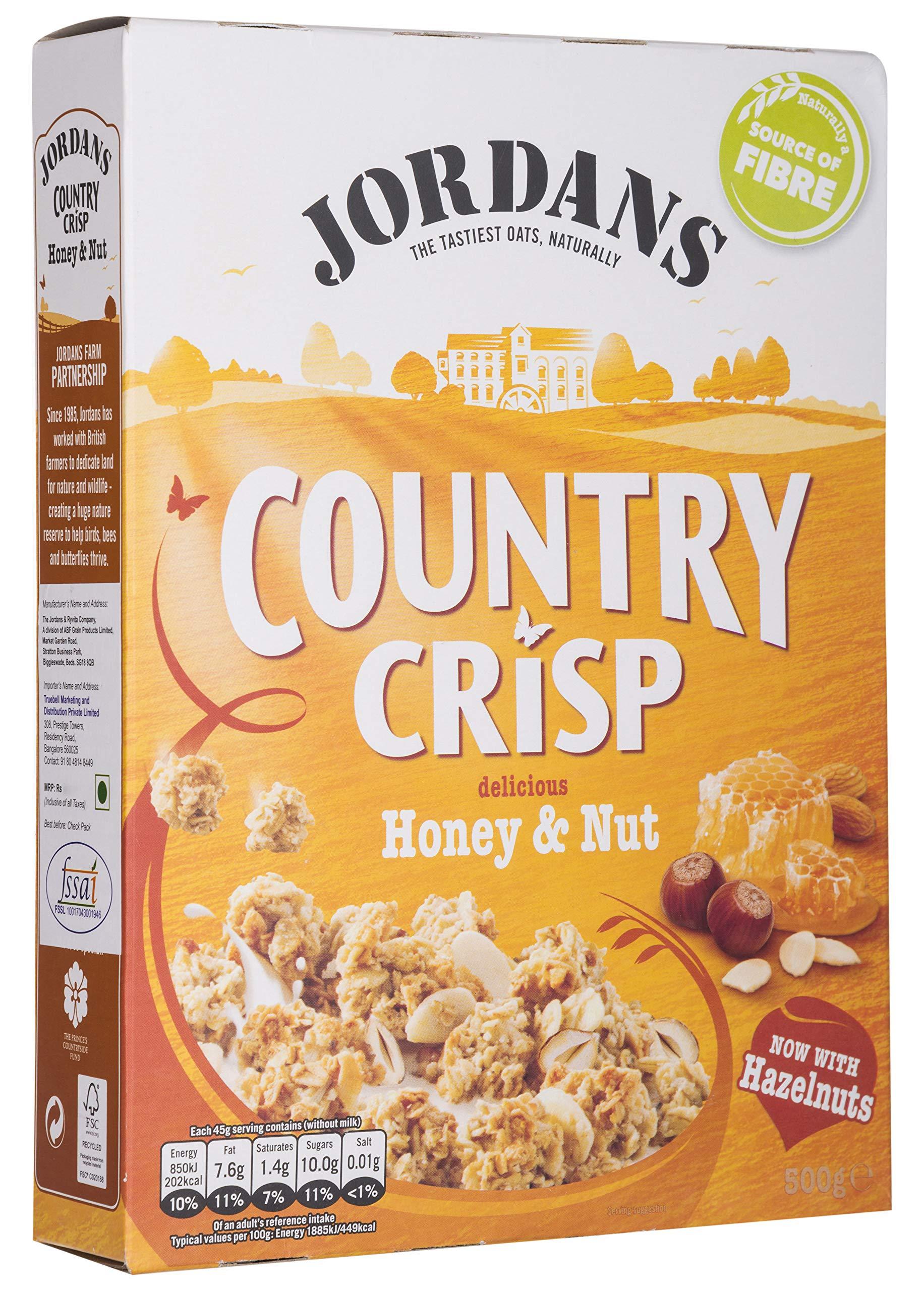 Jordans JORDANS Country Crisp - Granola Cereals - Delicious Honey & Nut, 500 g