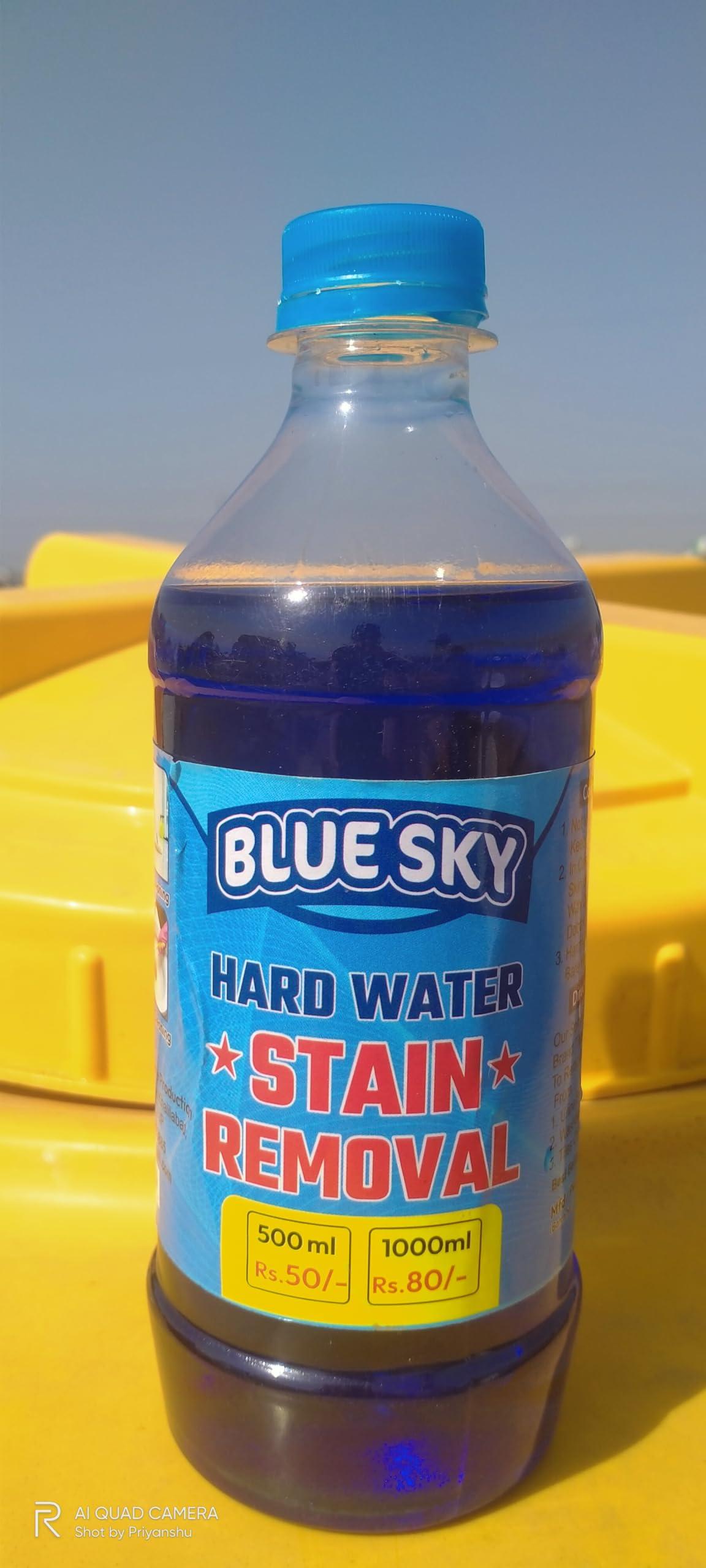 Blu skie Blu skie hard water stain removal 5 litre Concentrate For best water tank cleaning & Pipline cleaning liquid