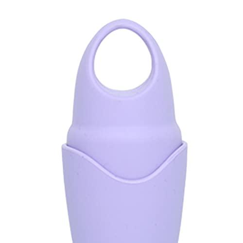 EXPORA EXPORA Silicone Reusable Cooling Ice Hands Massage, Cups Cold Massage Roller - Purple