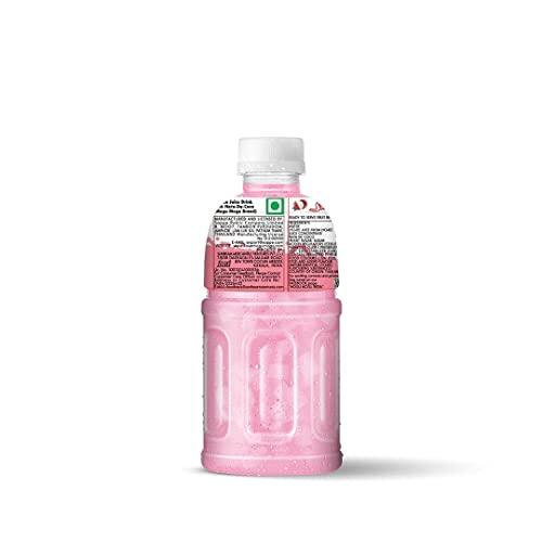 Mogu Mogu Mogu Mogu Lychee Juice with 25% NATA De Coco | Energy Booster Drink | Full of Natural Fruit Fibres | No Added Preservatives and Artifical Colours - 300ml(Pack of 12)