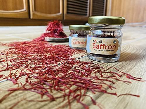 Popaji Popaji Pure Super Negin Saffron/Kesar Grade A+++ (10 GM)