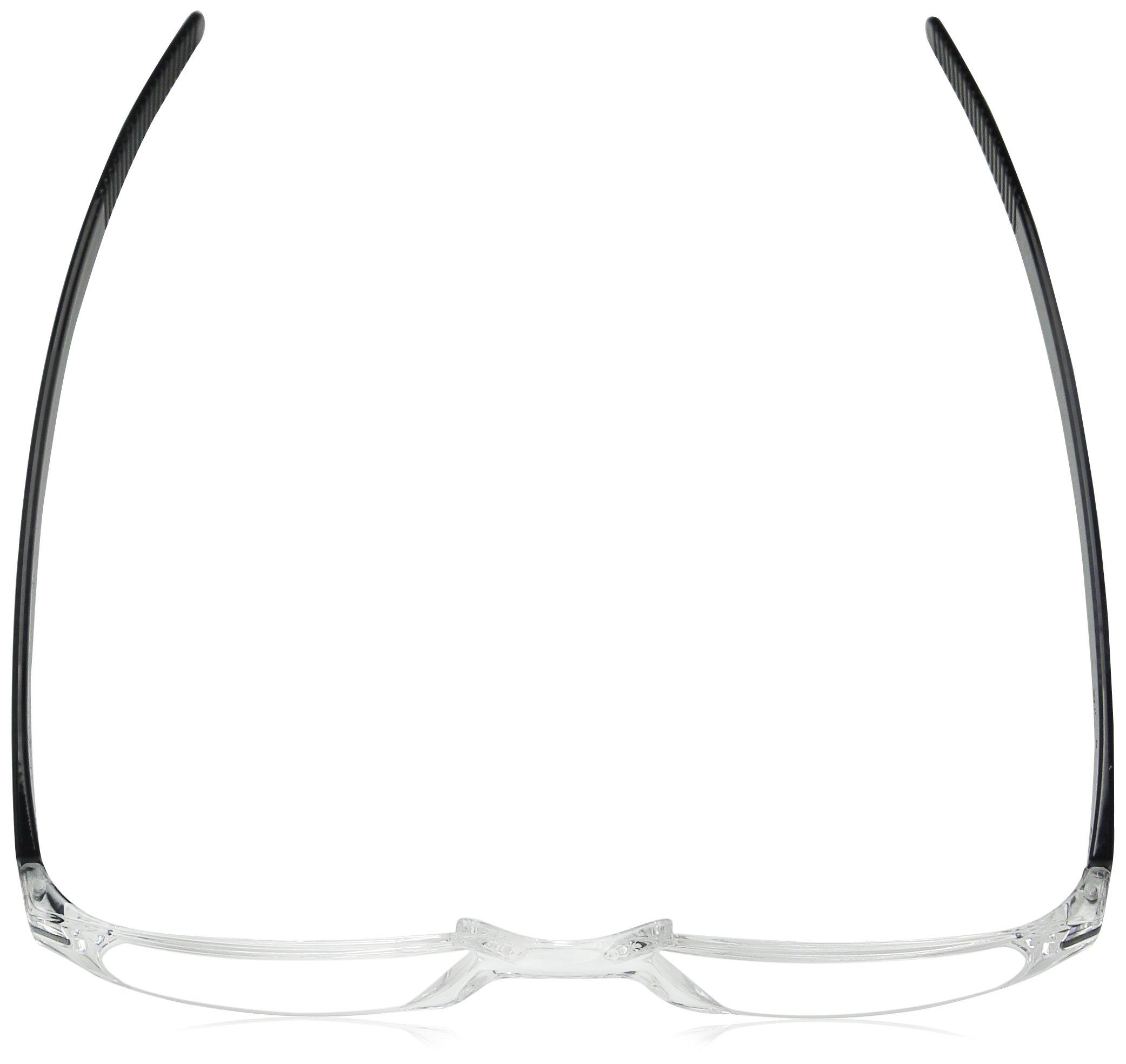 Zoom Eyeworks Dr. Dean Edell Slim Vision, Black, 2.50, 0.200 Ounce