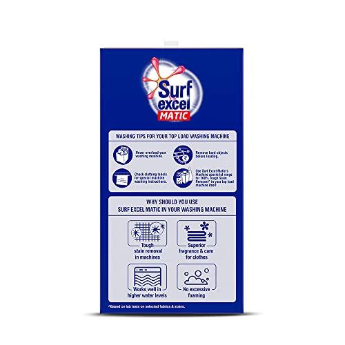 Comfort Comfort After Wash Morning Fresh Fabric Conditioner Pouch - 2 L & Matic Top Load Detergent Powder - 4 Kg with Free 2 Kg Combo