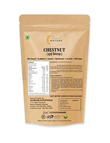 ORGANIC NATURE Organic Nature Dry Singhara Chestnut (Pack of 500 Gram)…