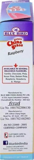 Generic Blue Bird Instant China Grass Milk Jelly - Raspberry, 100g ( PACK OF 3) >humarabazar