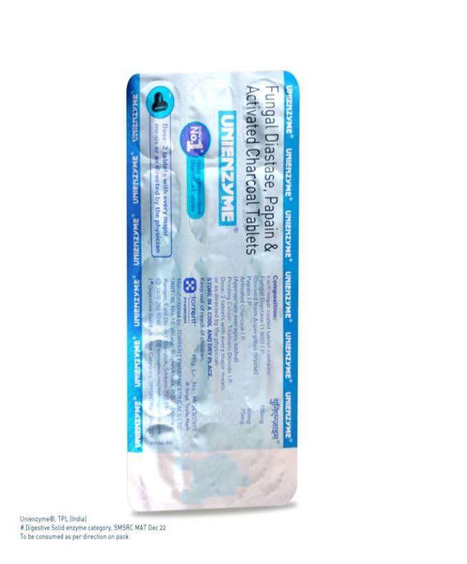 Unienzyme Unienzyme - Strip of 15 Tablets