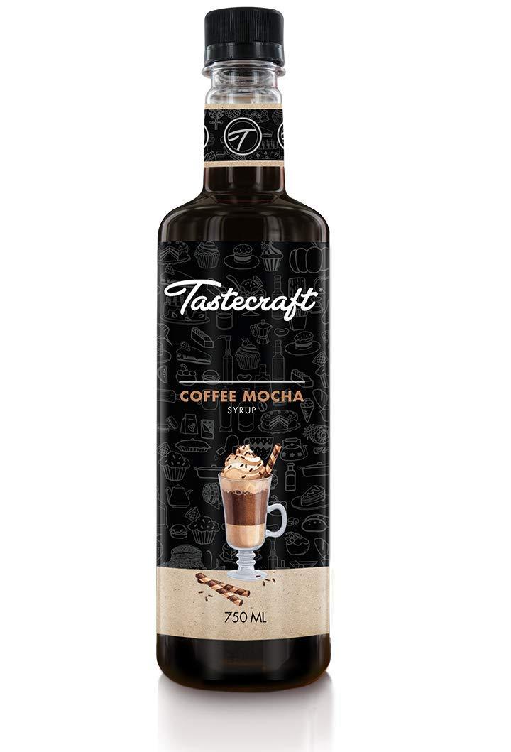 Aromatic Tastecraft Coffee Macha Flavoured Syrup for drinks milk base-750ml