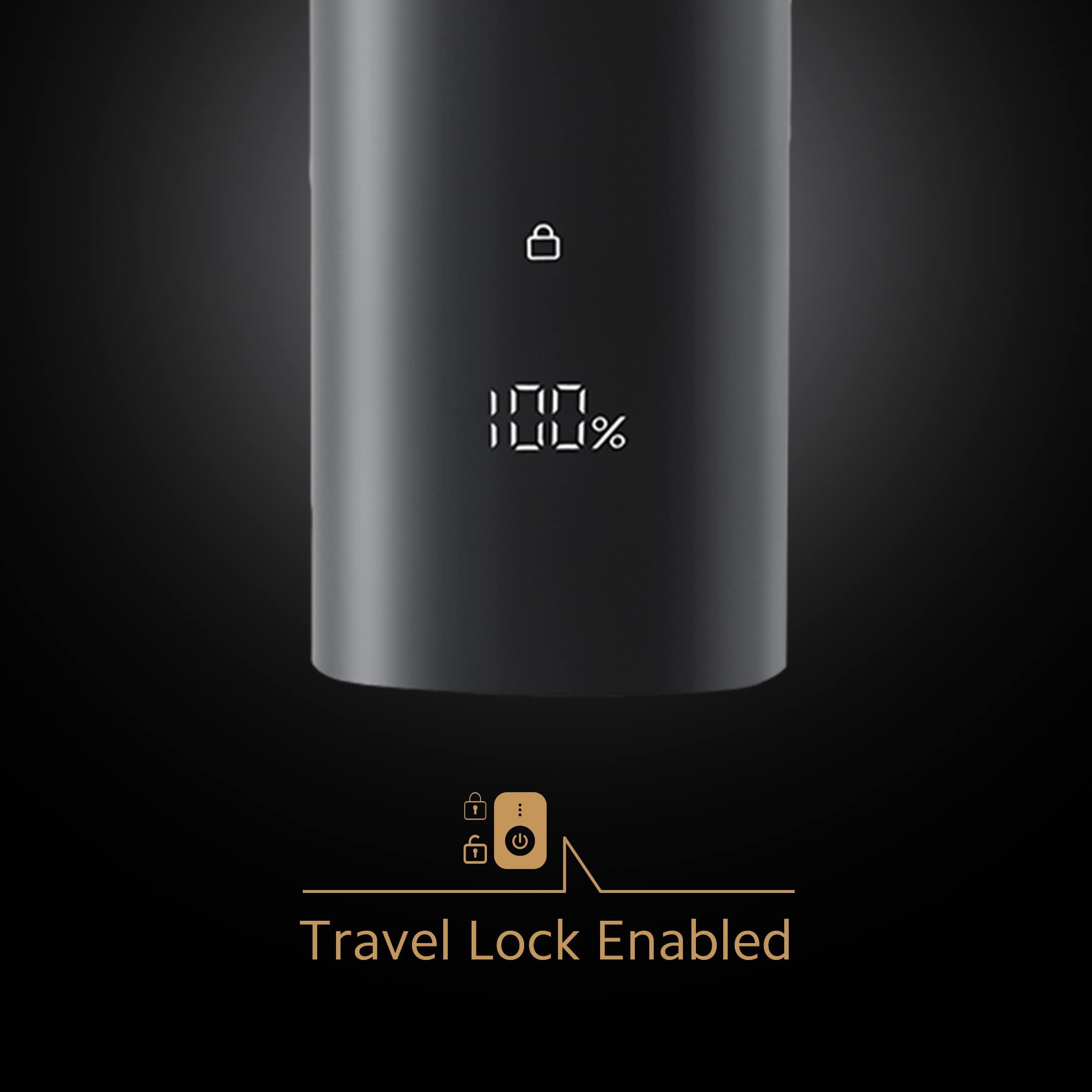 MI Mi Grooming Kit Pro (Trimmer Kit), Face, Hair, Body - All-in-One Professional Styling Trimmer, Body Groomer, Nose & Ear Hair Trimming, Hair Clippers, Beard Combs, Quick Charge & 90 Mins Run Time,Black