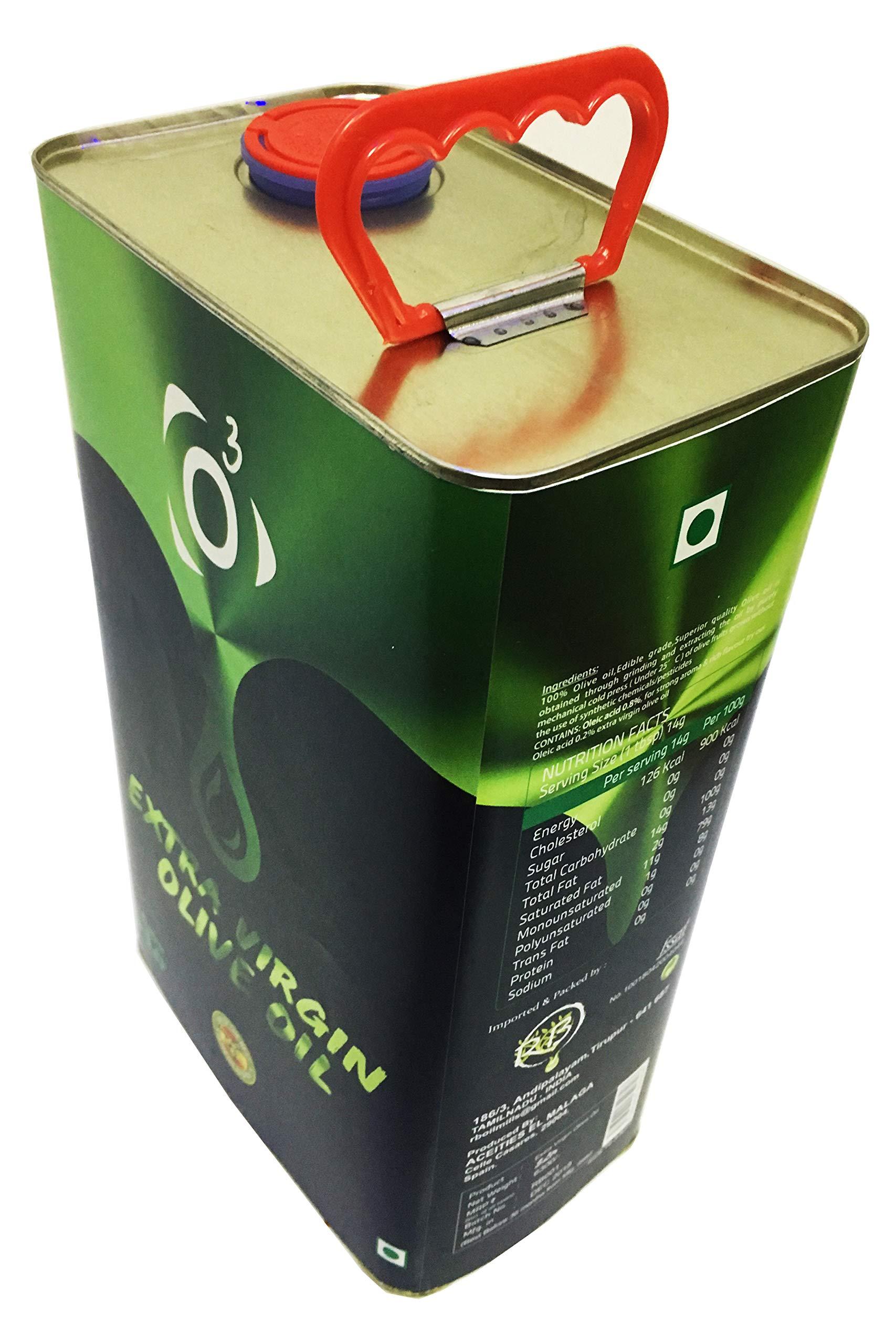 ONE AND ONLY OLIVE ONE AND ONLY OLIVE O3 Extra Virgin Olive Oil (5 Ltr)