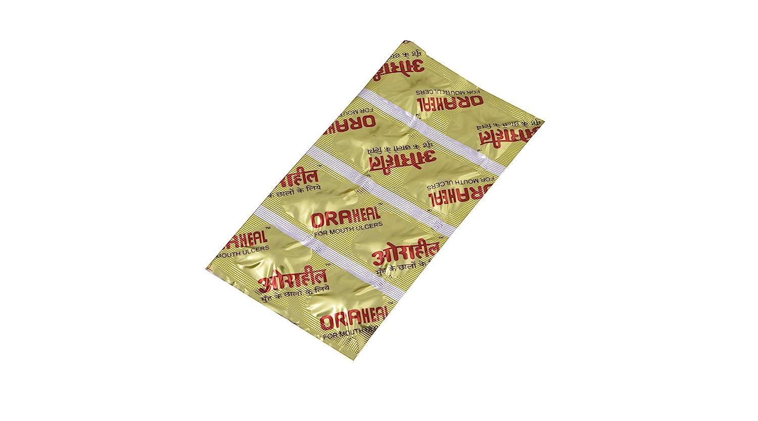 Oraheal Oraheal Mouth Ulcer Tablet - 20 Strips