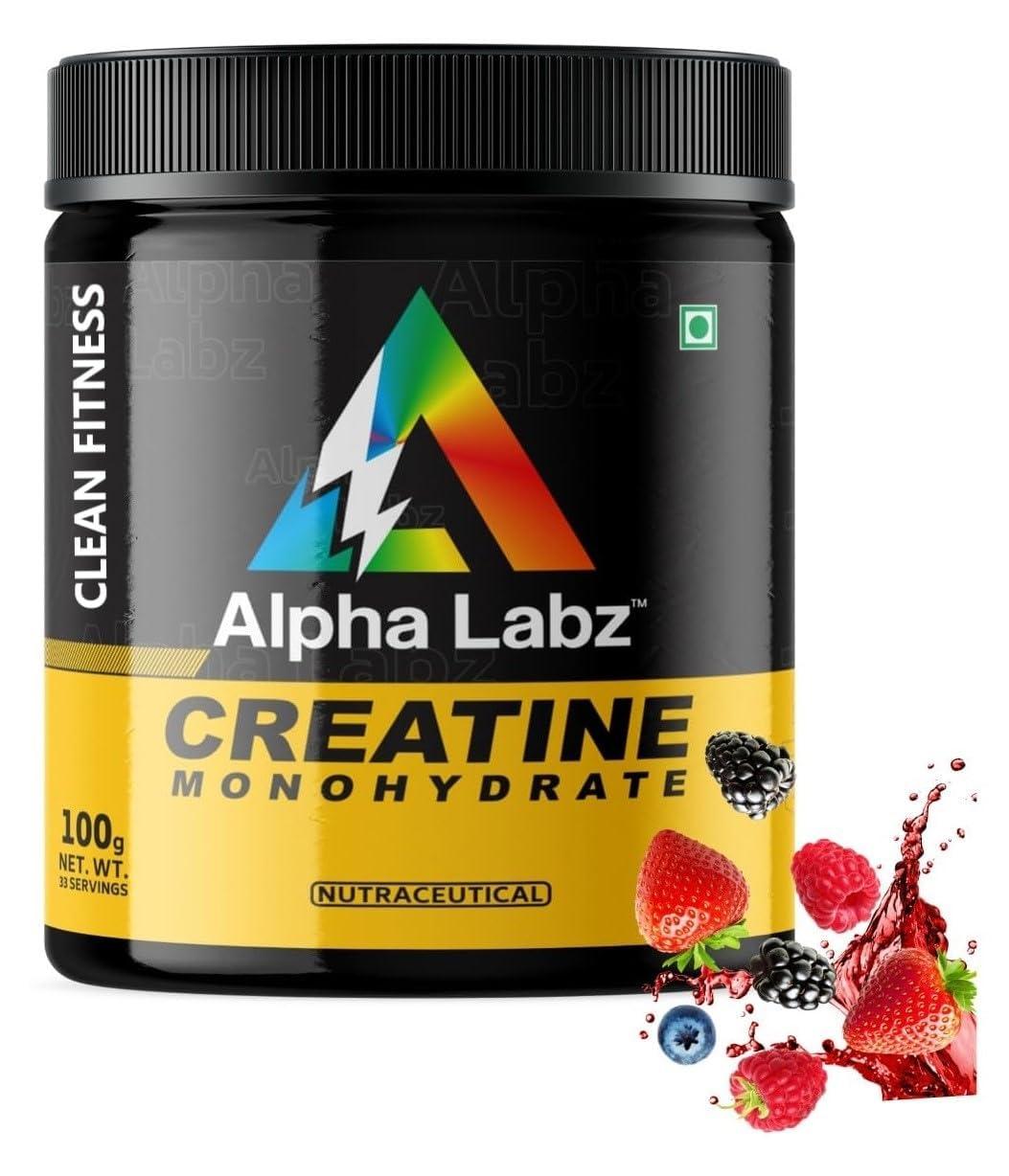 Alpha Labz Alpha Labz Extreme Pre-Workout Supplement with Beta-Alanine, Creatine, L-Citrulline, L-Arginine For Performance | Lean Muscles Building | Strength | Mental Focus | Energy Boost | Explosive & Powerful Pumps | Next Generation Preworkout Formulation & C