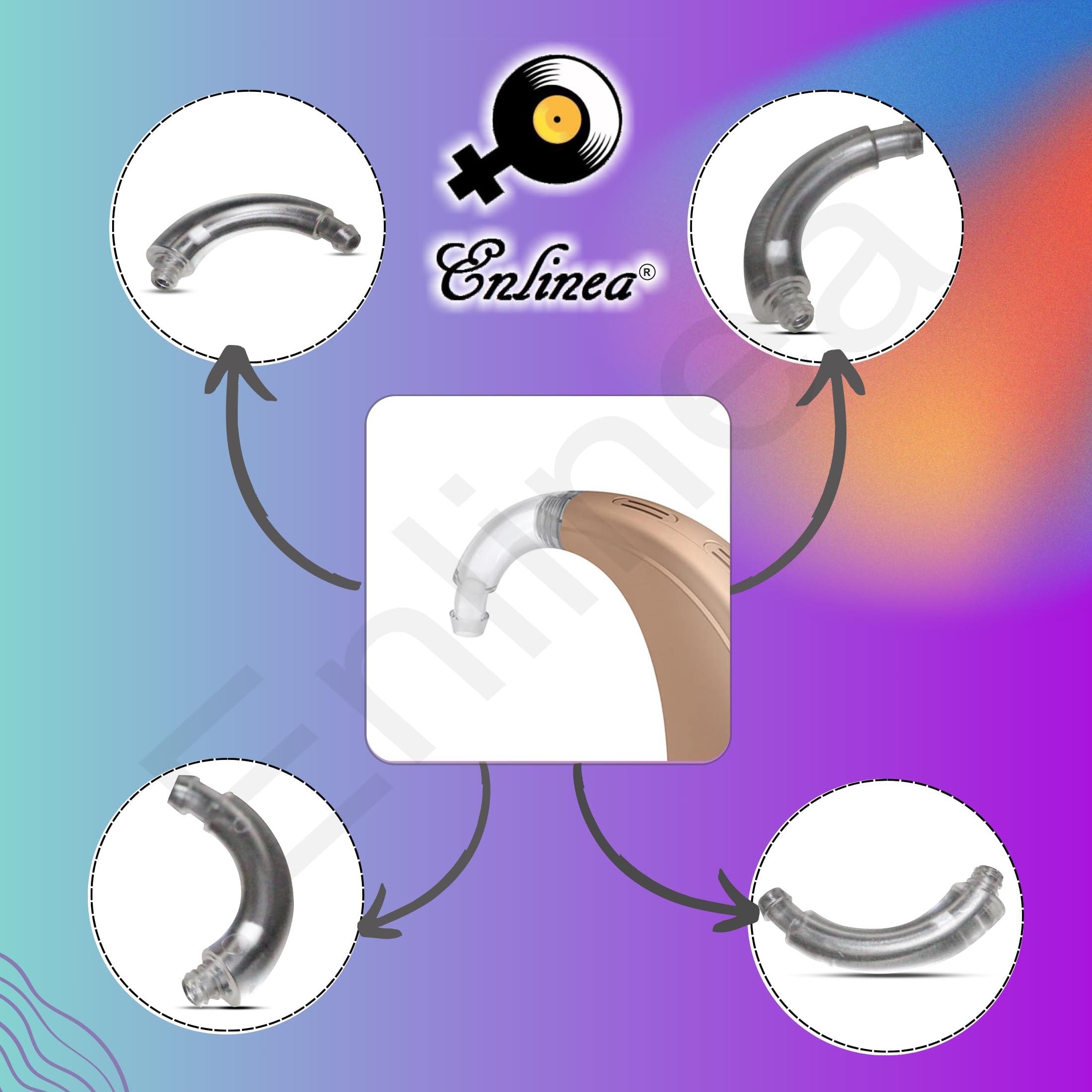 Enlinea Enlinea Replacement Ear Hook for Phonak Bolero B90 SP BTE|| Hearing Devices Replacement Accessories | Easy Install | Durable ABS Material| Anti-Howling Ear Hook