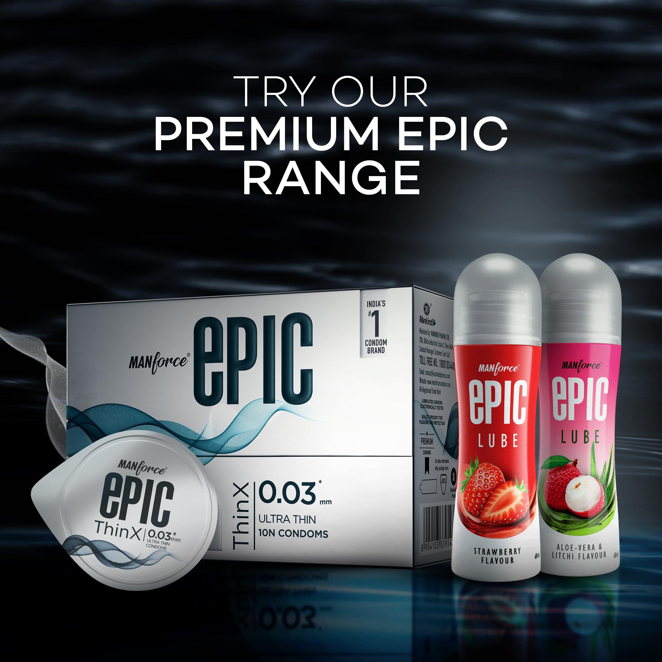 Manforce Manforce Sunny Edition Condoms | 40 Pcs | Ribbed, Dotted & Anatomically Shaped Condoms | For Enhanced Pleasure Of Both | Indias No. 1* Condom Brand For Safe Sex.