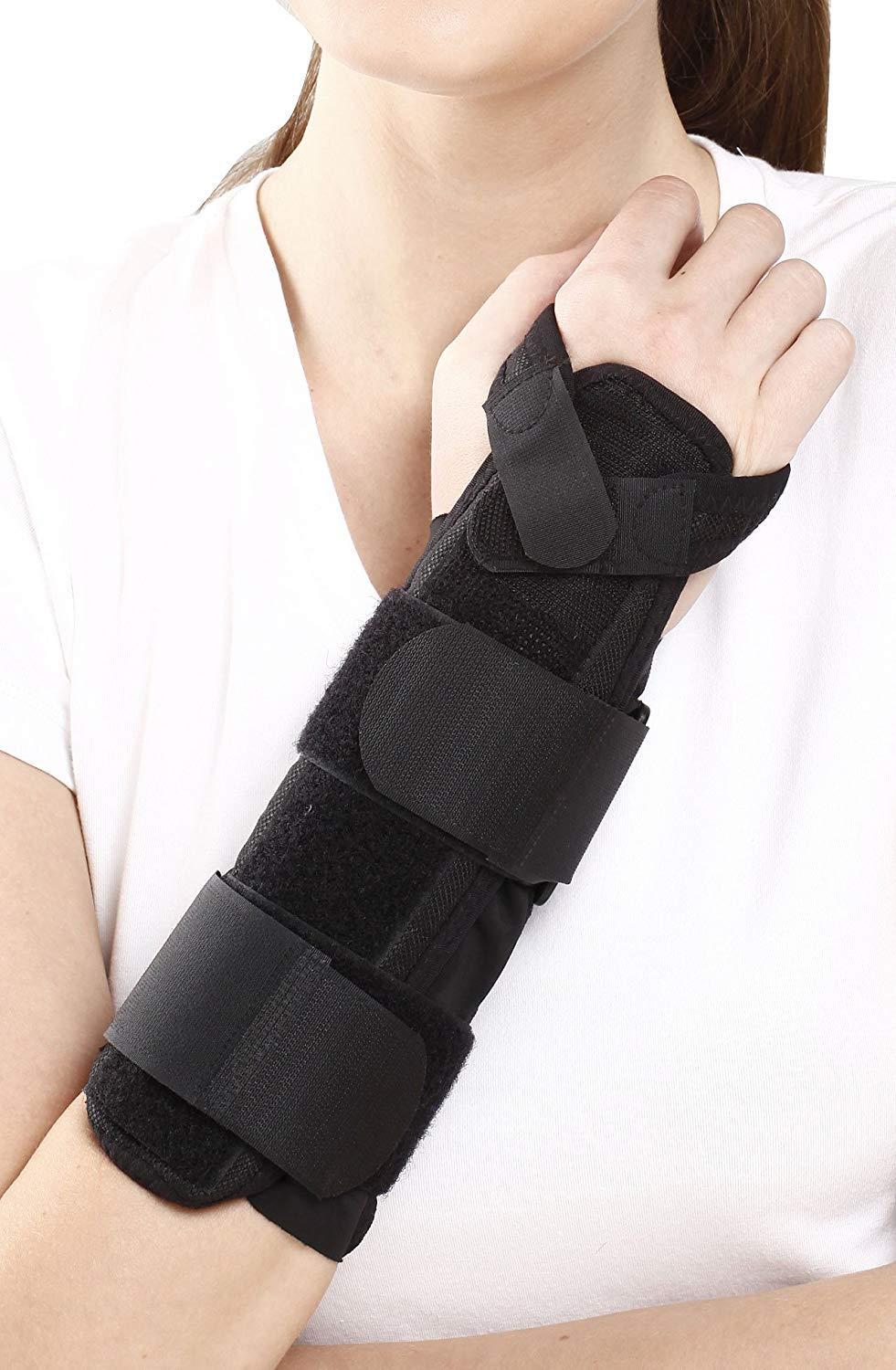 Medilink Forearm Brace Splint- Forearm Splint – Wrist and Forearm Splint – For Forearm fracture and immobilization (Large)(Right hand)