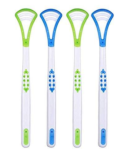 Garden Of Arts Garden Of Arts Tongue Cleaner Scrapers For Oral Care Tounge Scrapers Manual Brush Great For Adult Kids (Pack Of 2),Multicolour