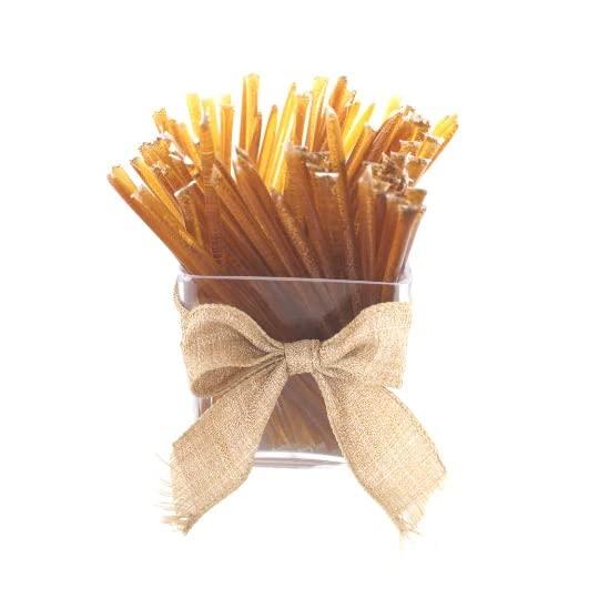 HR HONEY ROOTS HONEY ROOTS Acacia Honey Sticks: Pure, Organic, and Convenient Snack Pack for Kids and Adults - Bundle of 16 Sticks