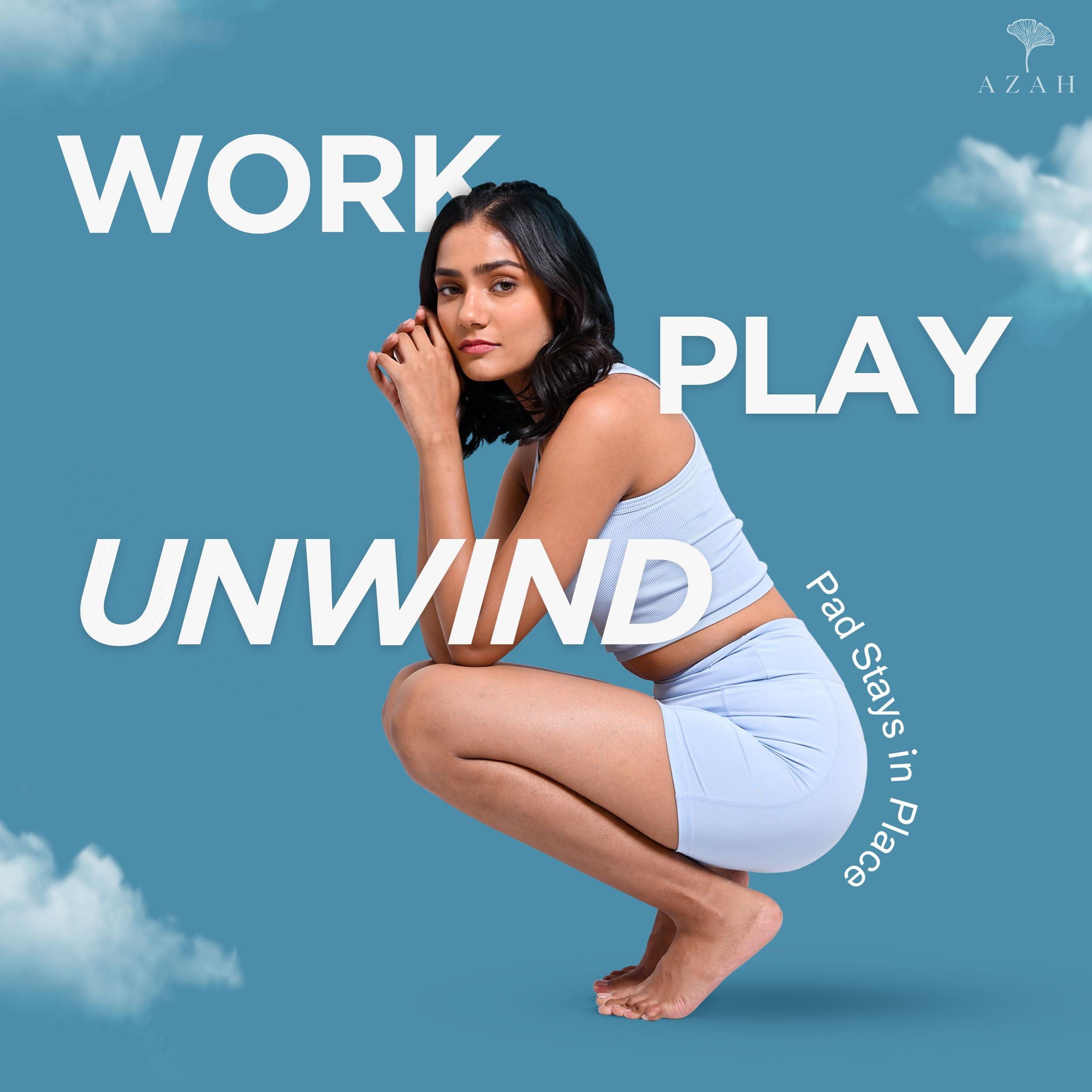 AZAH AZAH Sanitary Pads for Women (20 Reg + 20 XL) [Pack of 40] 100% Rash-Free sanitary napkins | 3x More Absorption, Cottony Soft and Dry Top Cover for heavy Flow | Toxin Free, Locks Odour, Leak-Proof