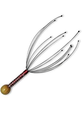 21CENTURY 21CENTURY hade massager Bokoma Hand Held Scalp Head Massager for Pain Relief. [ Massager Pack of 1]. (No Batteries Required)