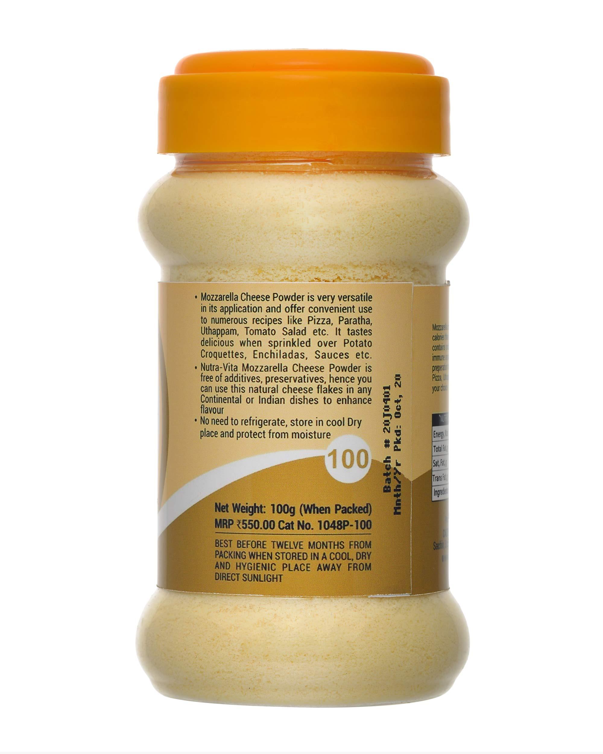 Nutra Vita Nutra Vita Freeze Dried Mozzarella Cheese Powder 100 Grams