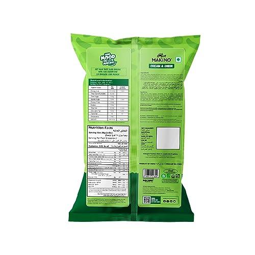 Makino Makino Assorted Corn Munch (Cream & Onion, Red Chilli Chatka)(Each 150 gm)(Pack of 3)