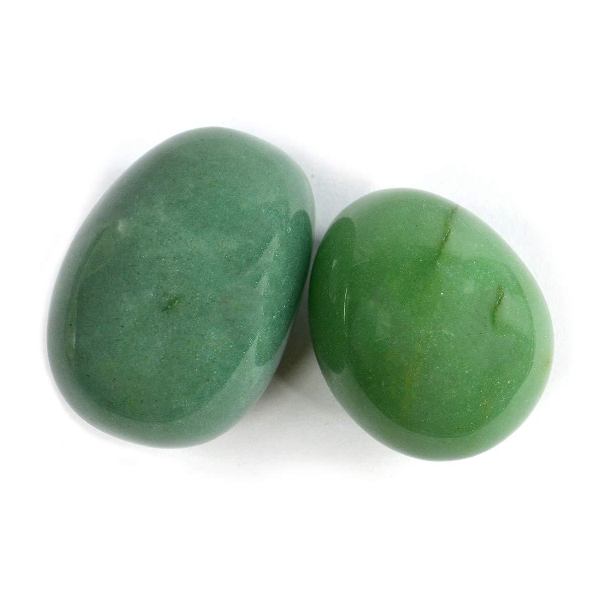 Reiki Crystal Products Reiki Crystal Products Natural Green Jade Tumble Stone Raw Rough Stone Tumbled Pack of 50 Gm