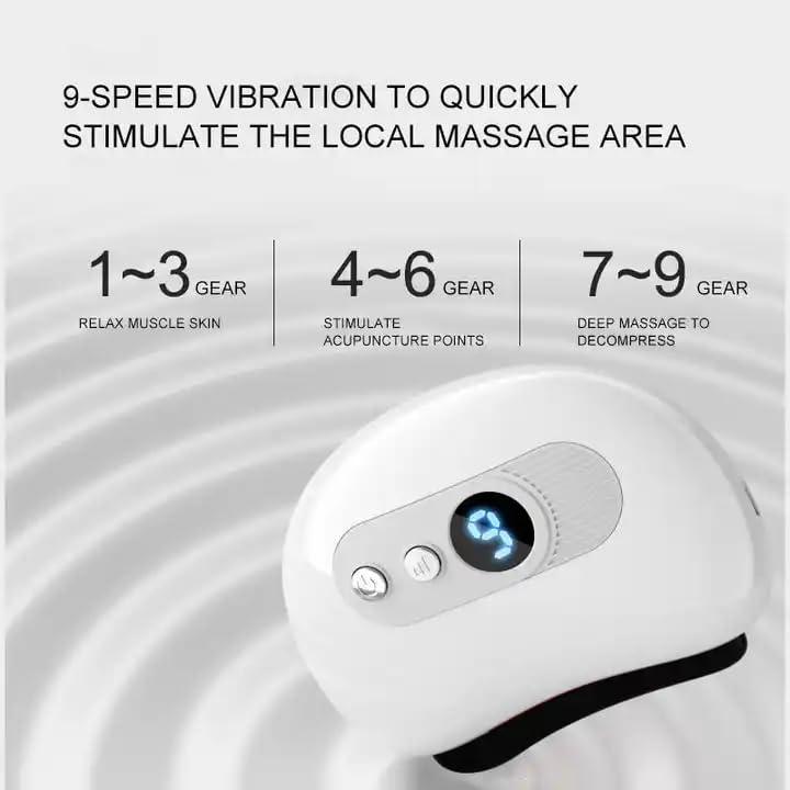 MOHAK MOHAK Electric Gus Sha Massage Scraping Sculpt 9 Gears Temperature Heating Adjustable Portable Electronic Massage