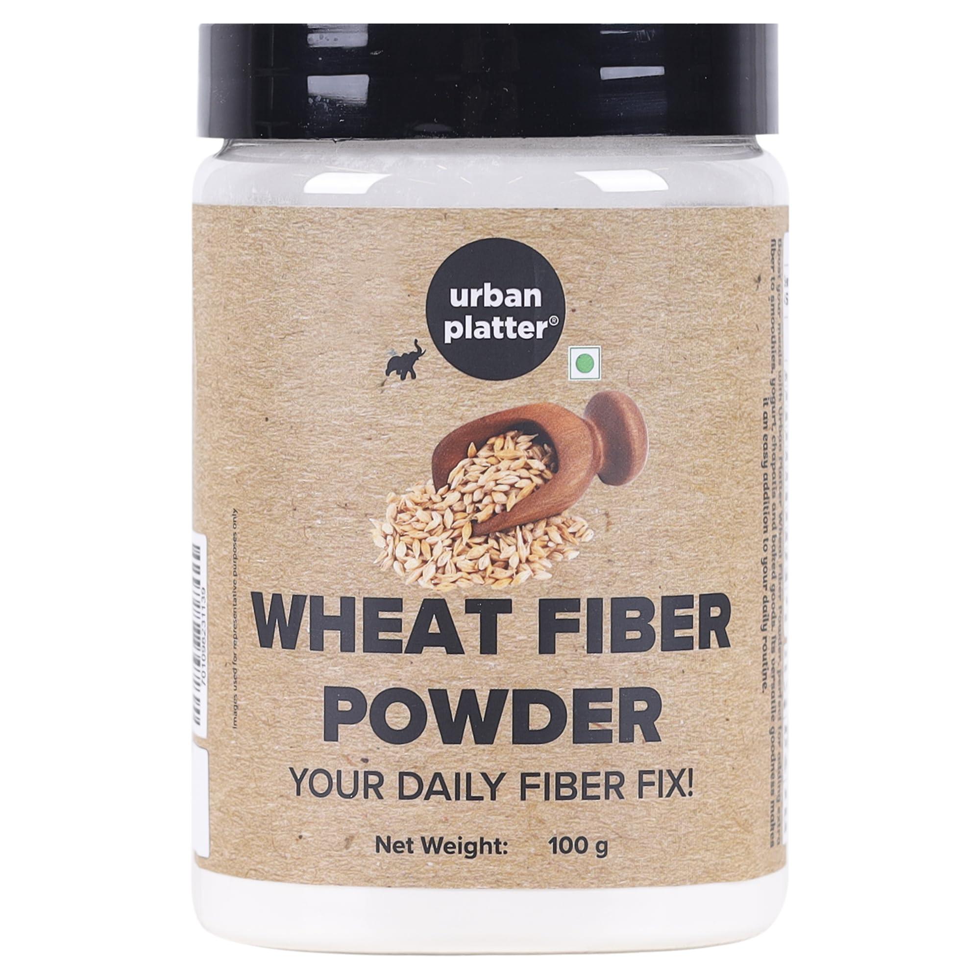 urban platter Urban Platter Wheat Fiber Powder, 100g