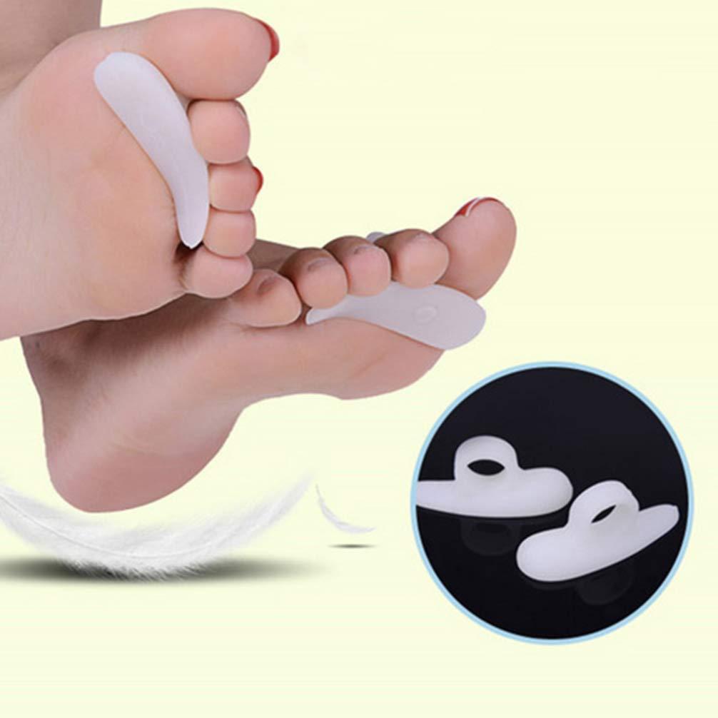SUPVOX SUPVOX Gel Hammer Toe Crest Pad Hammer Toe Pads Gel Support Crest Cushion For Mallet Toes and Overlapping Toes 4 Pairs