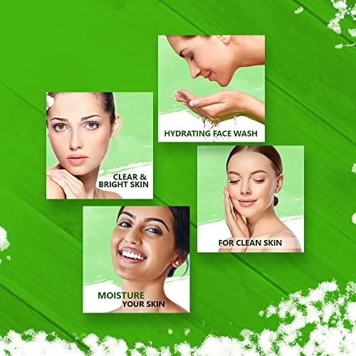 SUNNY Sunny Face Wash Gel Enriched With Aloevera, Neem & Tulsi For Cleansing, Preventing Pimples & Removing Extra Oil | Moisturizes & Gives Healthy, Fresh & Supple Skin | For All Skin Type, 110ml