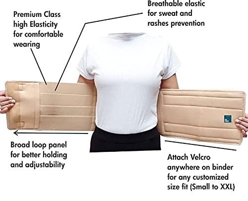 PROURBAN PROURBAN Abdominal Belt post pregnancy fat binder post delivery C-Section care compression belt adjustable