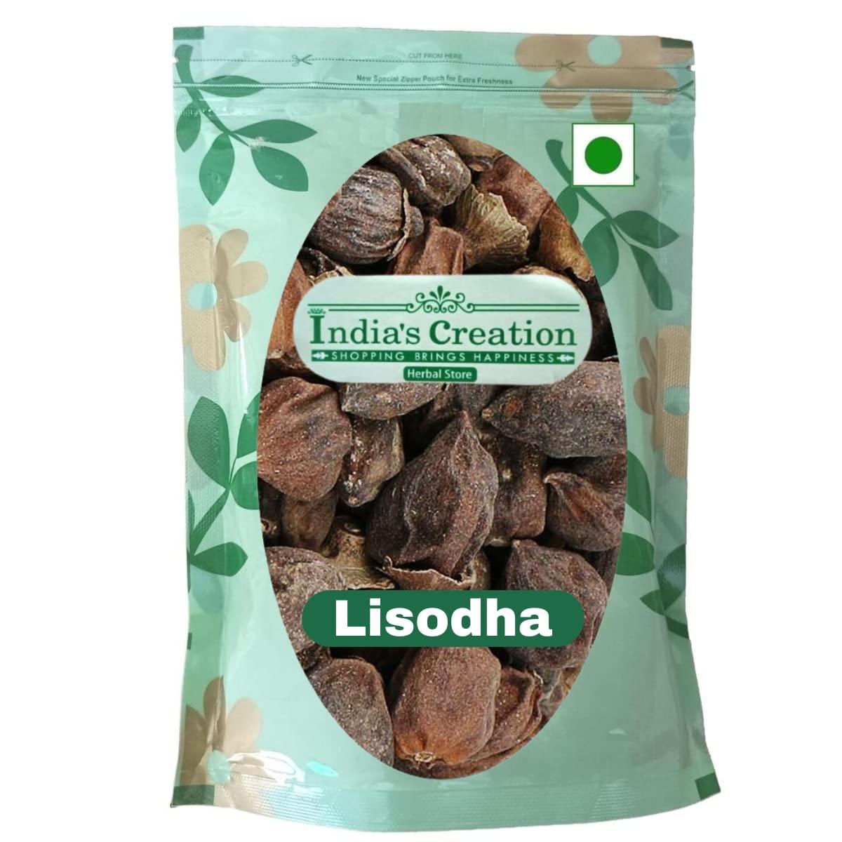 India\'s Creation Jodhpur Rajasthan Lisodha Dry-Cordia Latifolia-Raw Herbs-Lasoda-Lasora-Lisoda-Lesua-Sapistan-Jaqdi Booti-Single Herbs (400 Gram)