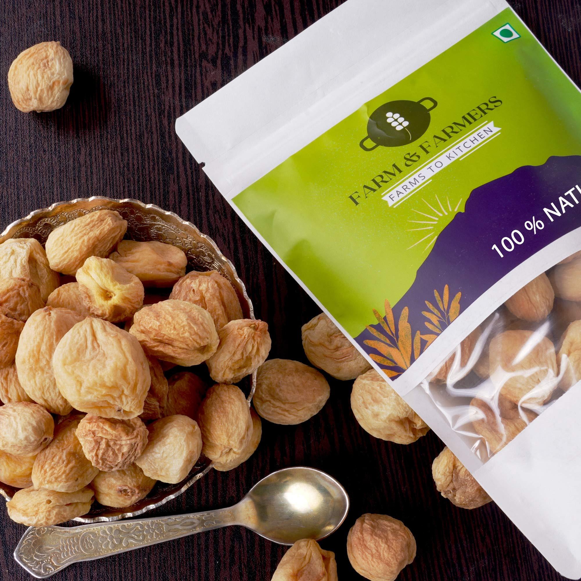 Farm & Farmers Farm & Farmers Dried Apricot Dry Fruits/Khurbani, 400 gm