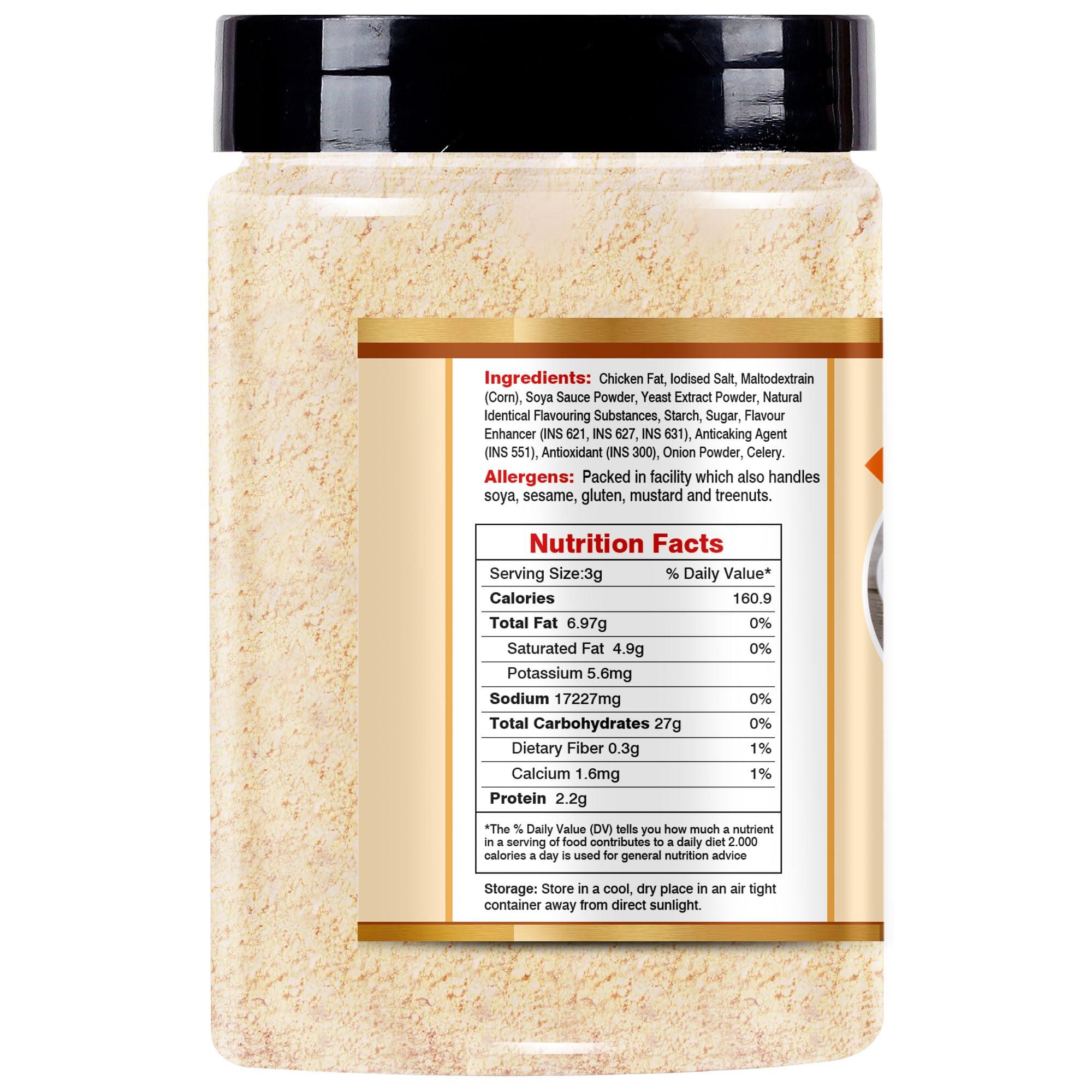 Generic EXCELLENT FOODS - Chicken Broth Powder, 500g (Available in 150g, 250g, 500g & 1kg)