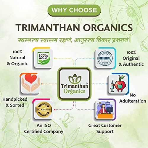 TRIMANTHAN ORGANICS Trimanthan Organics Gond Katira Pure Organic (400 Gm) | 100% Pure & Natural Edible Gum | Tragacanth Gum | High cooling properties | Herbal Food | Super Food