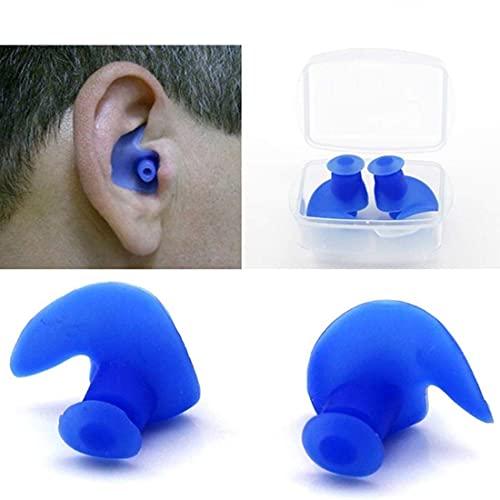 James HealthPlus Waterproof Swimming Earplugs Professional Silicone Swim Earplugs Adult Swimmers Children Diving Soft Anti-Noise Ear Plug New