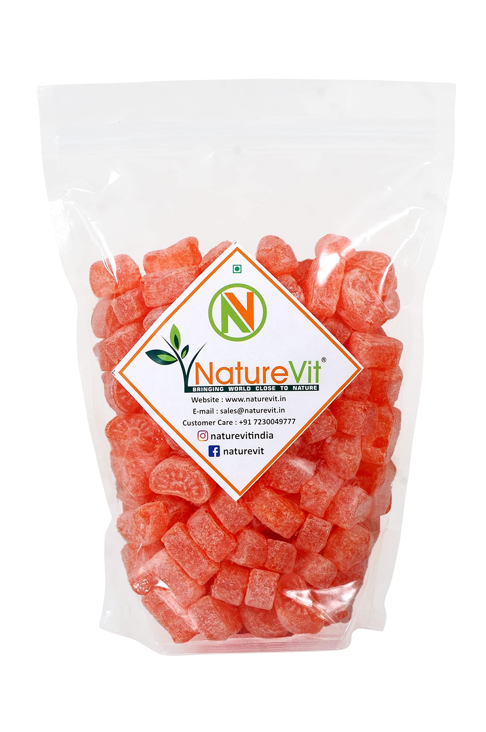 Nature Vit NatureVit Orange Candy, 400g [Khatti Mithi Narangi Goli]
