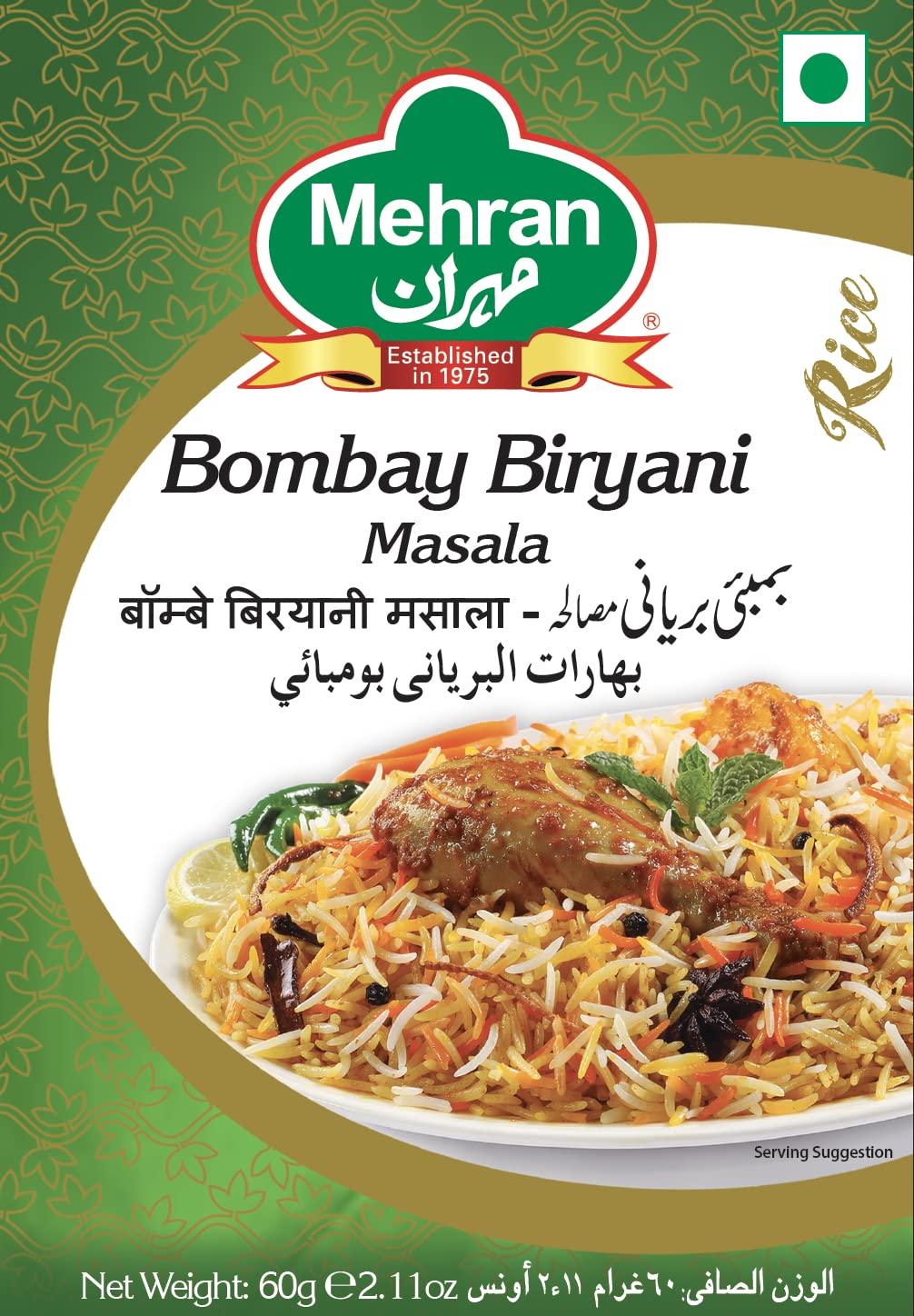 Mehran Mehran Bombay Biryani Masala Powder, 65 Gm (Pack Of 4)